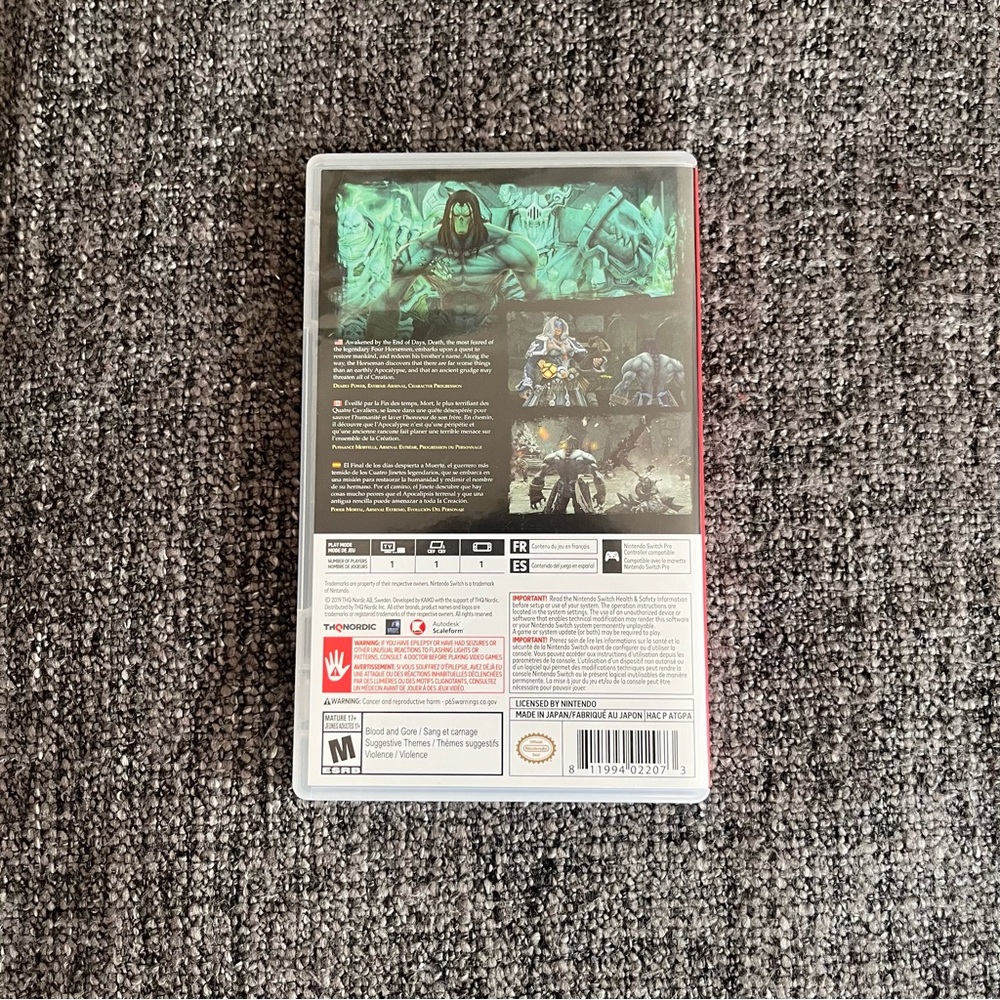 Darksiders II: Deathinitive Edition Nintendo Switch Game - Picture 2 of 4